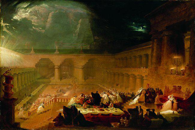 John Martin Belshazzar's Feast.